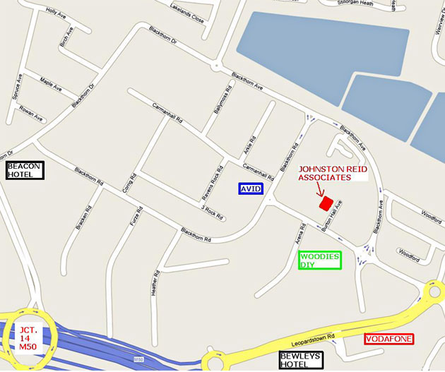 Map of our location